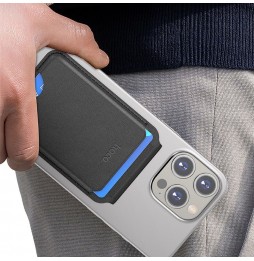 Hoco GT3 Portafoglio Magnetico Wallet Magsafe Ecopelle Qualita' Per Iphone