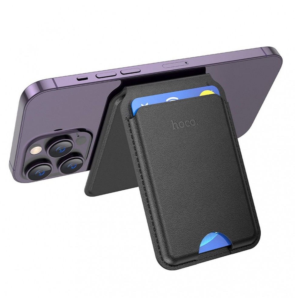 Hoco GT3 Portafoglio Magnetico Wallet Magsafe Ecopelle Qualita' Per Iphone