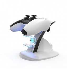 Base Di Ricarica Controller Dualsense Ps5 Dock Stazione Caricatore Playstation 5