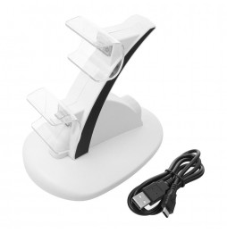 Base Di Ricarica Controller Dualsense Ps5 Dock Stazione Caricatore Playstation 5
