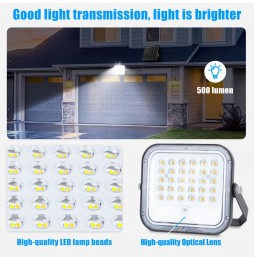 Aigostar Faro LED Solare 200W CCT IP66 16000mAh Luce 3000K/6500K