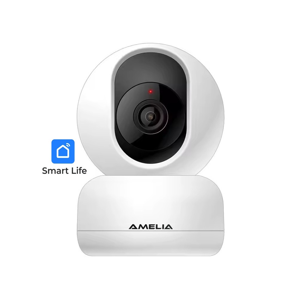 Bravo Amelia Telecamera Wireless Ip Wifi Motorizzata Da Interno Ios Android