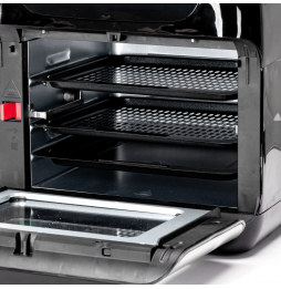 Aigostar Friggitrice ad Aria 12L 1500W Forno 9 in 1 LED Touch con Girarrosto