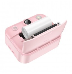 Hoco DV204 Fotocamera Bambini Stampante Termica 48mp Ips Rosa