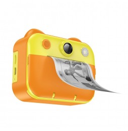 Hoco DV204 Fotocamera Bambini Stampante Termica 48mp Ips Arancio