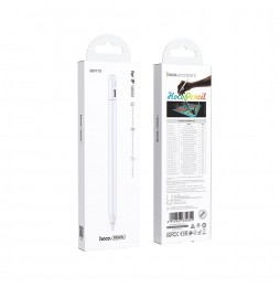 Hoco Penna Capacitiva Stylus Ipad Ios Anti Tocco Sensibile Bianca