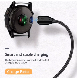 Cavo di ricarica caricatore USB smartwatch GARMIN FENIX 7, 6, 6X, 6S, 5, 5X, 5S, 5 Plus Vivoactive