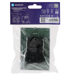 Aigostar Placca Placchetta Completa Shuko Interruttore 16a Incasso 503