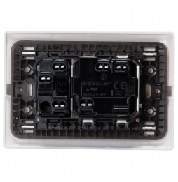Aigostar Placca Placchetta Completa Shuko Interruttore 16a Incasso 503