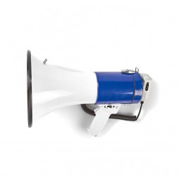 Nedis Megafono Professionale 25W 120dB con Microfono Staccabile 1500m