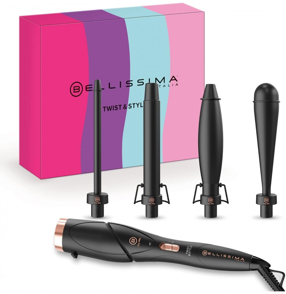 Imetec Bellissima My Pro Twist & Style Kit Styler Completo 4 Accessori Ceramica