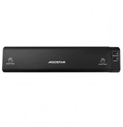 Aigostar Macchina Sottovuoto Alimenti 110W Sigilla Sacchetti Professionale Nero