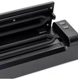Aigostar Macchina Sottovuoto Alimenti 110W Sigilla Sacchetti Professionale Nero