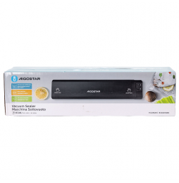 Aigostar Macchina Sottovuoto Alimenti 110W Sigilla Sacchetti Professionale Nero