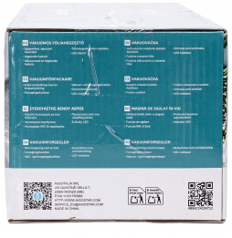 Aigostar Macchina Sottovuoto Alimenti 110W Sigilla Sacchetti Professionale Nero