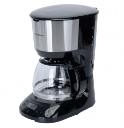 Aigostar Macchina Caffe Americano 750W Timer Programmabile 1.25L 10-12 Tazze