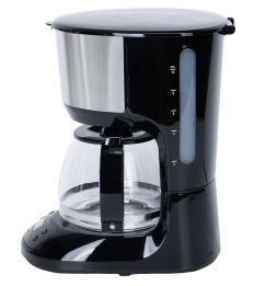 Aigostar Macchina Caffe Americano 750W Timer Programmabile 1.25L 10-12 Tazze
