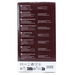 Aigostar Macchina Caffe Americano 750W Timer Programmabile 1.25L 10-12 Tazze