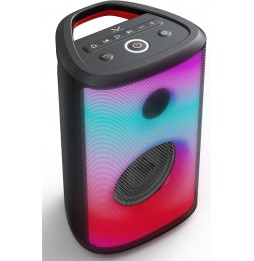 Majestic FLAME 22 PRO Speaker Bluetooth 300W con Luci LED Batteria 4000mAh Ingressi USB MIC AUX IPX5