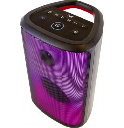 Majestic FLAME 22 PRO Speaker Bluetooth 300W con Luci LED Batteria 4000mAh Ingressi USB MIC AUX IPX5