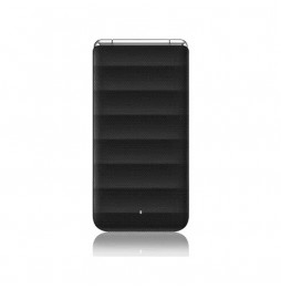 Majestic WAVE Telefono GSM Flip 2.8" con Fotocamera LED Notifiche Bluetooth Nero