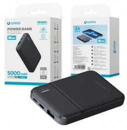 Unico Power Bank Mini 5000mAh 10W Doppia USB...