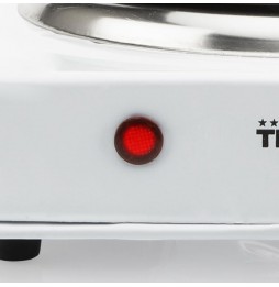 Tristar Fornello Elettrico Ghisa 1000w Campeggio Acciaio Termostato 5 Livelli