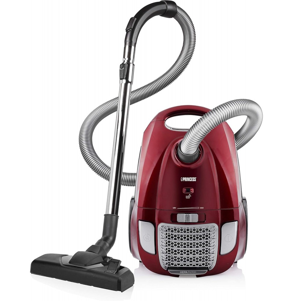 Princess Aspirapolvere Power Deluxe Potente 700 Watt Con Sacco Filtro Hepa