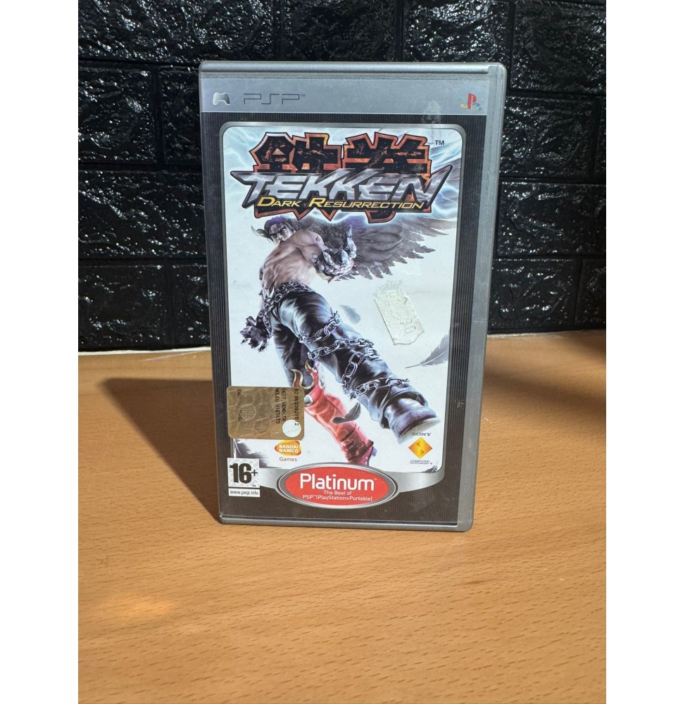 TEKKEN DARK RESURRECTION PSP GIOCO ITALIANO COMPLETO PLAYSTATION PORTABLE PAL