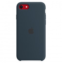 Apple Custodia originale in silicone per iPhone SE / 7 / 8 – Blu abisso MN6F3ZM/A