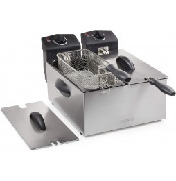 Tristar Fr-6937 Friggitrice Ad Olio 6 Litri In Acciaio Inossidabile 3600 Watt