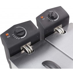 Tristar Fr-6937 Friggitrice Ad Olio 6 Litri In Acciaio Inossidabile 3600 Watt