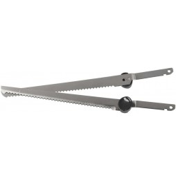 Tristar Coltello Elettrico Doppia Lama Acciaio Inox Rimovibile Tagliatutto