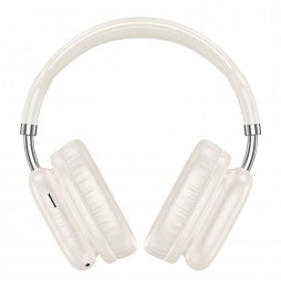 Hoco Cuffie Wireless W52 Bianco Bluetooth 5.4 46 Ore Musica Pieghevoli