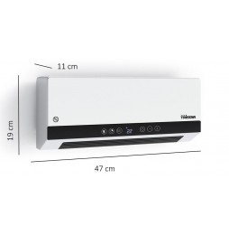 Tristar Ka-5210 Termoventilatore Ceramico Caldo Bagno Stufa Da Parete 2000 Watt