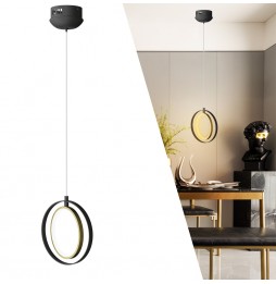 Aigostar lampadario a sospensione led moderno...