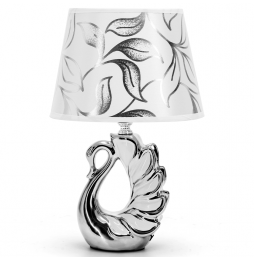 Aigostar Lampada Tavolo Abatjour E14 Paralume...