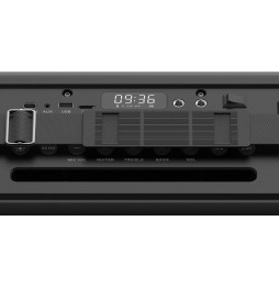 Majestic FLAME 66 PRO Speaker Bluetooth 480 WATT Luci LED Batteria 4000mAh Ingressi USB MIC AUX IPX5