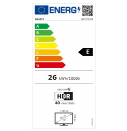 Graetz TV 32″ Smart GR32T2940 2K HD HDR10 Tizen By Samsung