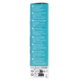 Aaigostar Macina Pepe e sale Elettrico a Batteria Pulsante One Touch Luce Led