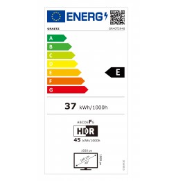 Graetz TV 40″ Smart GR40T2940 2K FULL HD HDR10 Tizen By Samsung