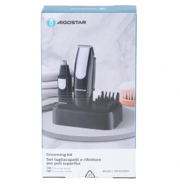 Aigostar Brook Tagliacapelli 2 in 1 Rifinitore 8000 RPM Lame Acciaio Inox