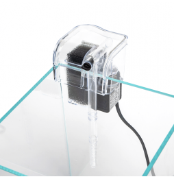 Nobleza Nano Acquario 10L Vetro Extra Chiaro Filtro 250L/h Luce LED 1.5W