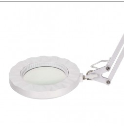 Nedis Lampada da Tavolo con Lente d’Ingrandimento 3 Diottrie 6500K 6W 700 lm