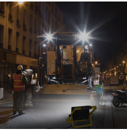 Aigostar Faretto da Cantiere LED 30W Pressofuso IP65 Cavo 1,8 Metri  6500K