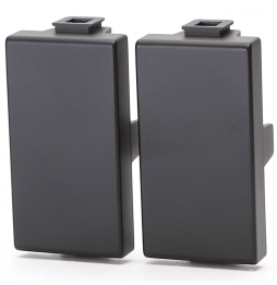 Aigostar Tappo copriforo Nero compatibile Serie Biticino Matix 16 Pezzi