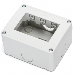 Aigostar cassetta elettrica portafrutti a 3 vie da superficie compatibile Serie BTicino Matix