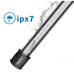 Nobleza Lampada LED Acquario Immersione 40cm Luce Blu 2W IPX7 a Ventosa