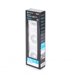 Aigostar faretti LED E6 incasso orientabili 3 pz 5W 6500K luce fredda