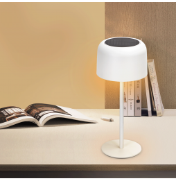 Aigostar Lampada Scrivania LED Solare Touch Dimmer 3W 3000K IP54 Bianca
